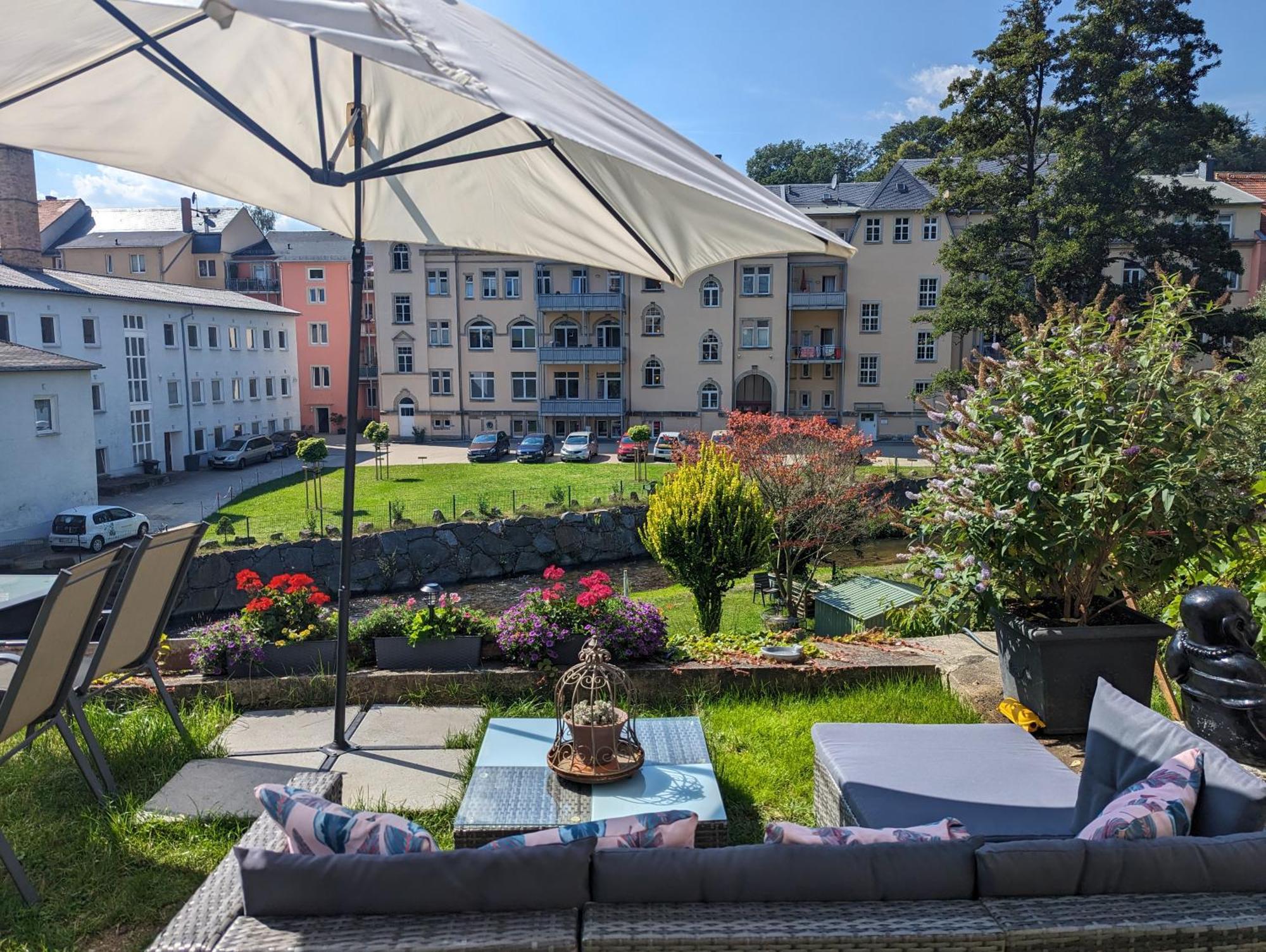 Hw4B - Urlaubsmagie - Zentral Mit Gemeinschaftsgarten, -Pool, -Sauna & Whirlpool Sebnitz Eksteriør bilde