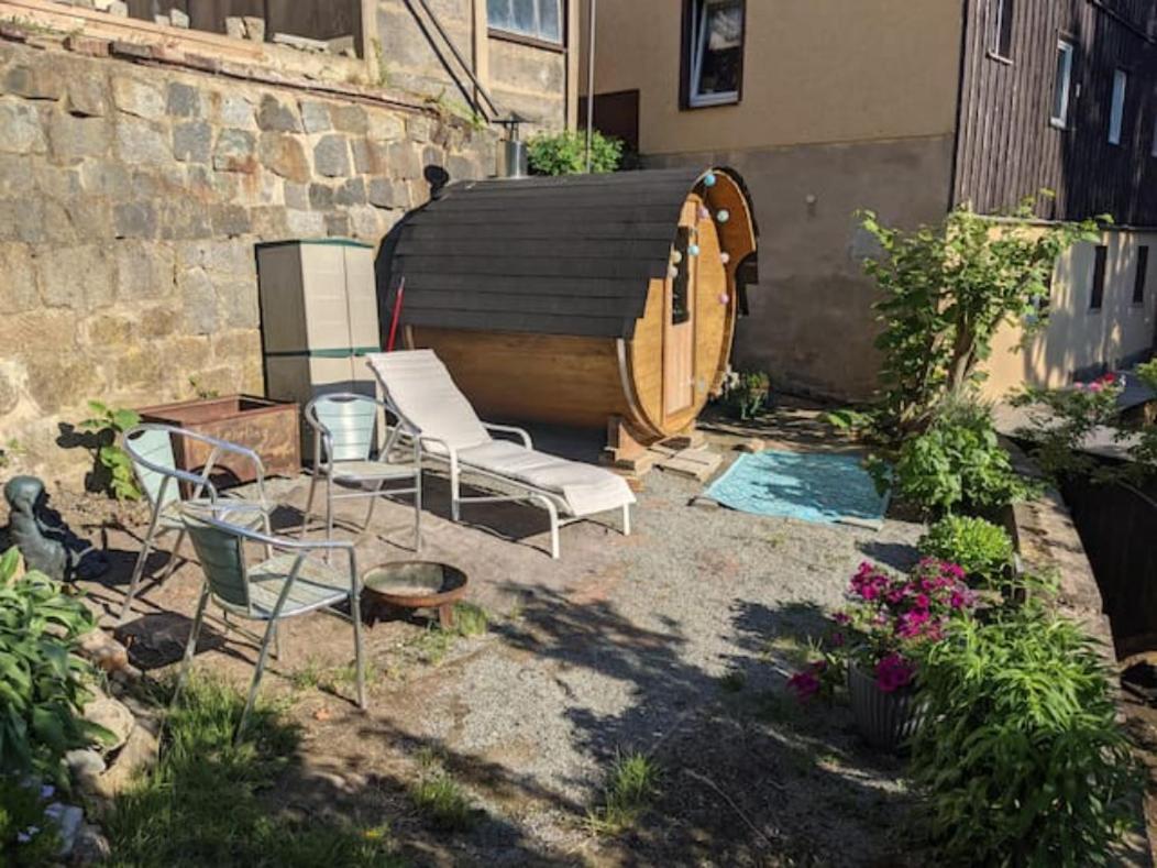 Hw4B - Urlaubsmagie - Zentral Mit Gemeinschaftsgarten, -Pool, -Sauna & Whirlpool Sebnitz Eksteriør bilde