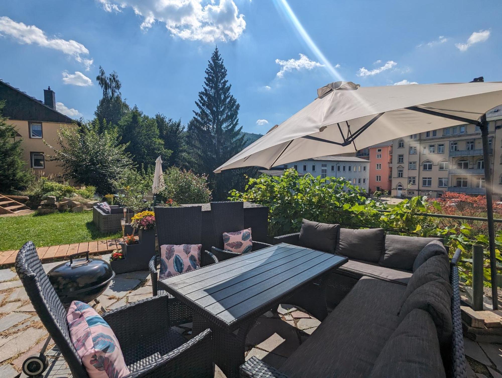 Hw4B - Urlaubsmagie - Zentral Mit Gemeinschaftsgarten, -Pool, -Sauna & Whirlpool Sebnitz Eksteriør bilde