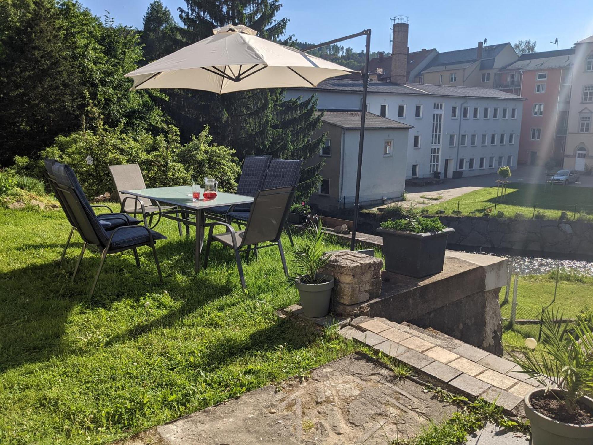 Hw4B - Urlaubsmagie - Zentral Mit Gemeinschaftsgarten, -Pool, -Sauna & Whirlpool Sebnitz Eksteriør bilde