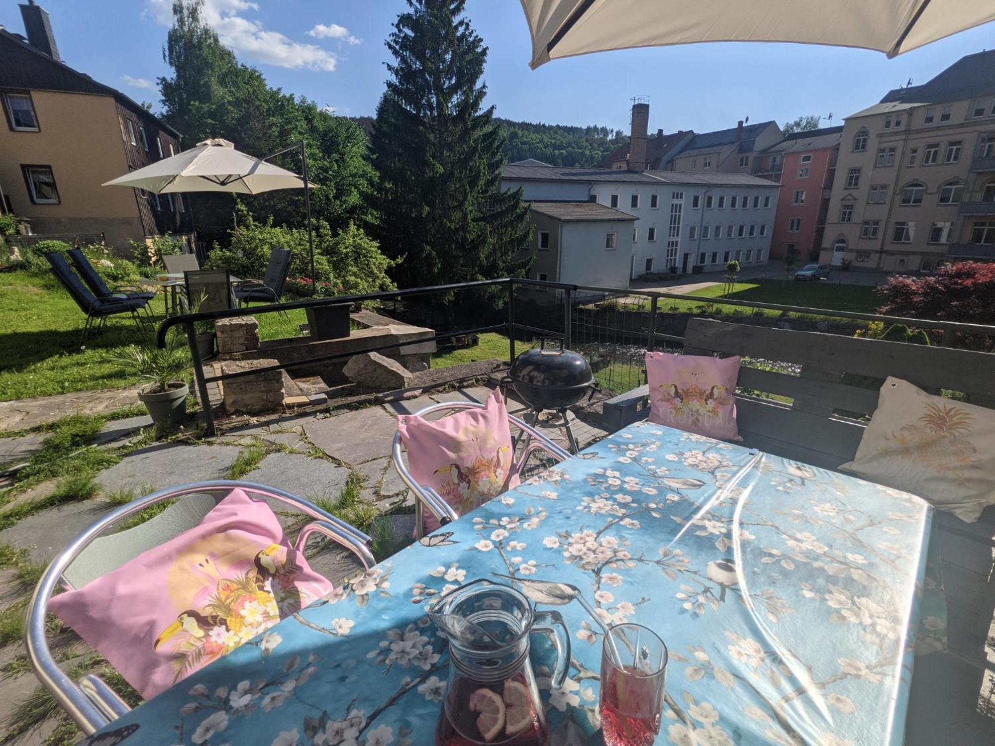 Hw4B - Urlaubsmagie - Zentral Mit Gemeinschaftsgarten, -Pool, -Sauna & Whirlpool Sebnitz Eksteriør bilde