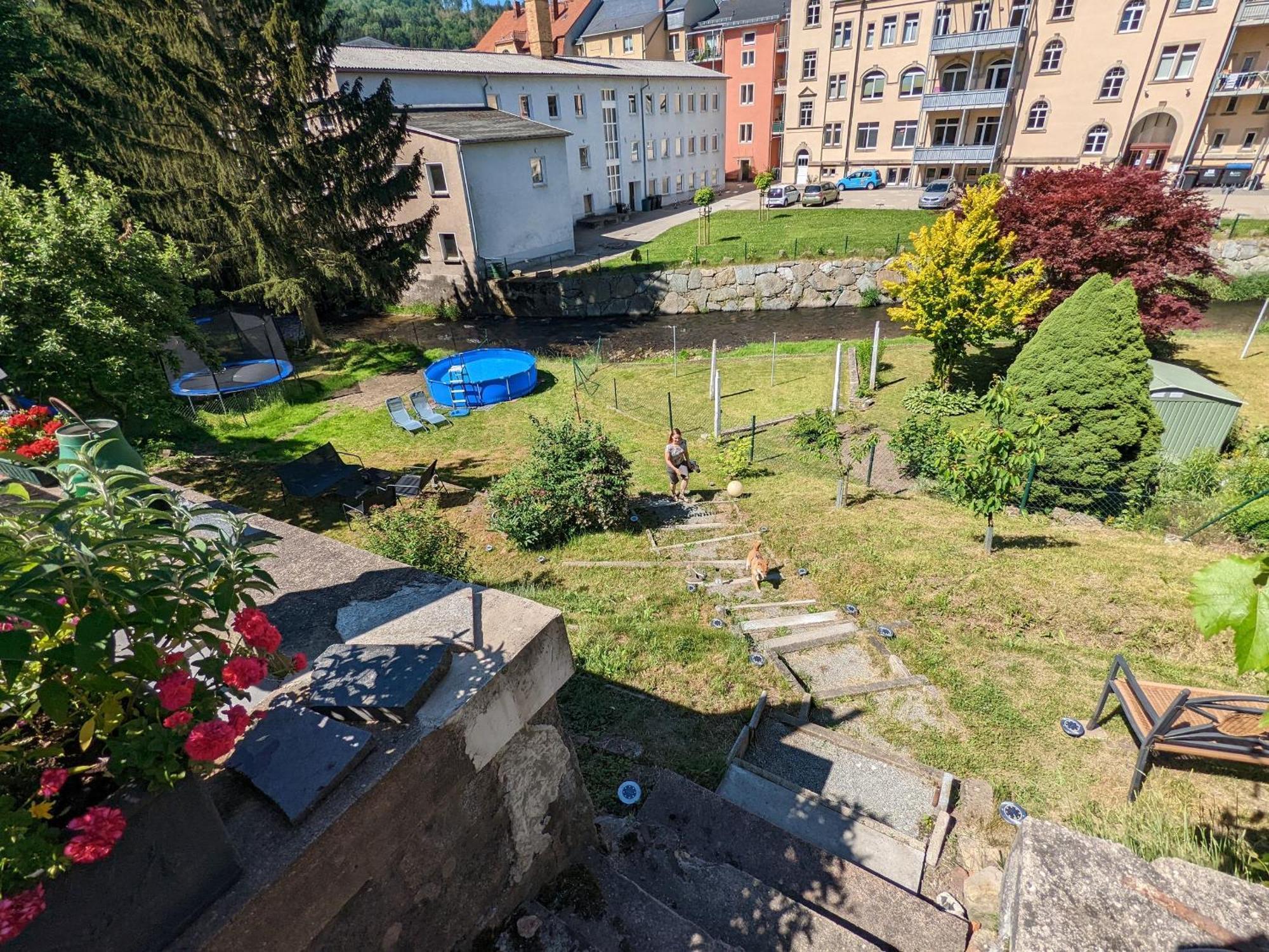 Hw4B - Urlaubsmagie - Zentral Mit Gemeinschaftsgarten, -Pool, -Sauna & Whirlpool Sebnitz Eksteriør bilde