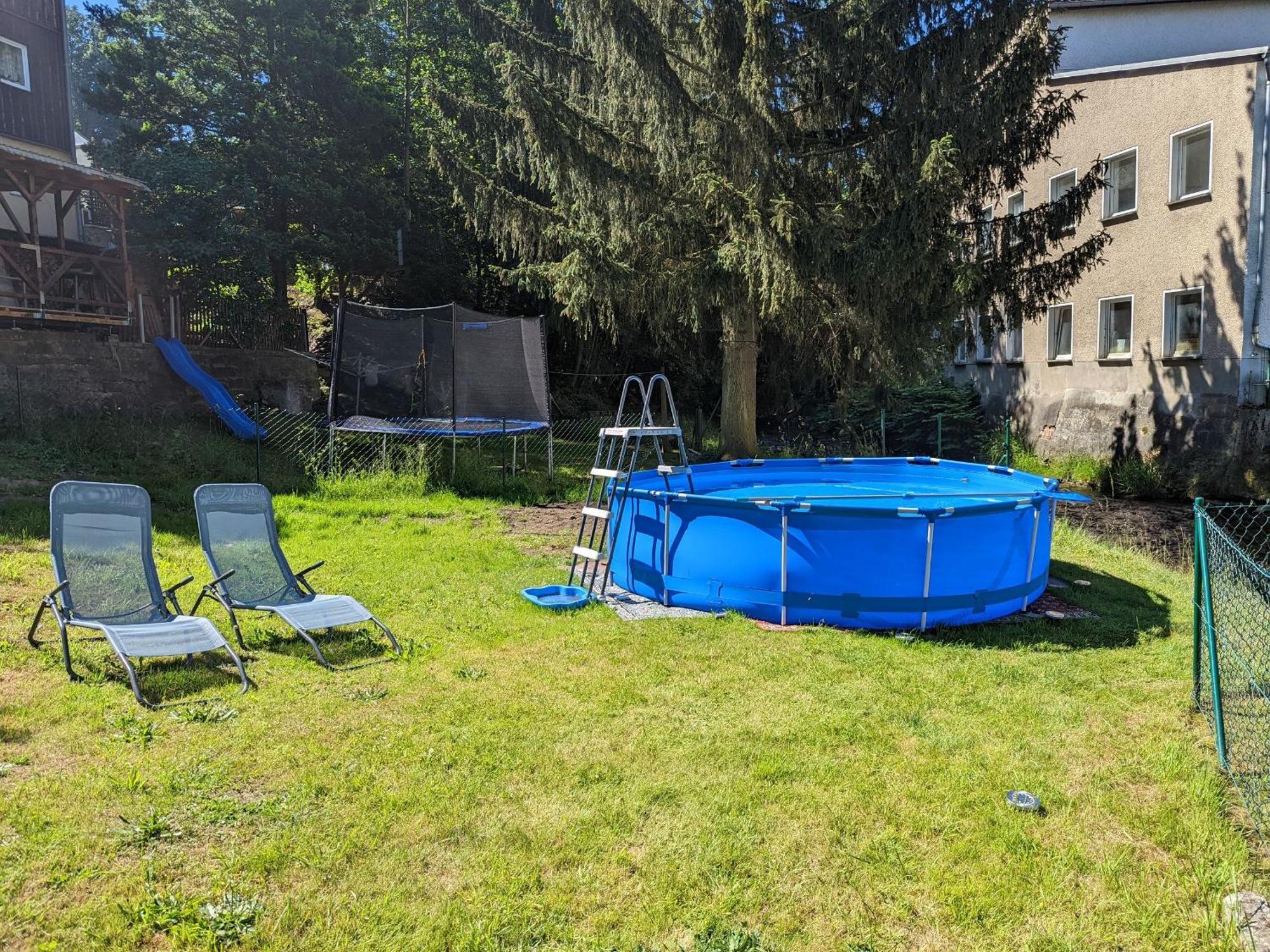 Hw4B - Urlaubsmagie - Zentral Mit Gemeinschaftsgarten, -Pool, -Sauna & Whirlpool Sebnitz Eksteriør bilde