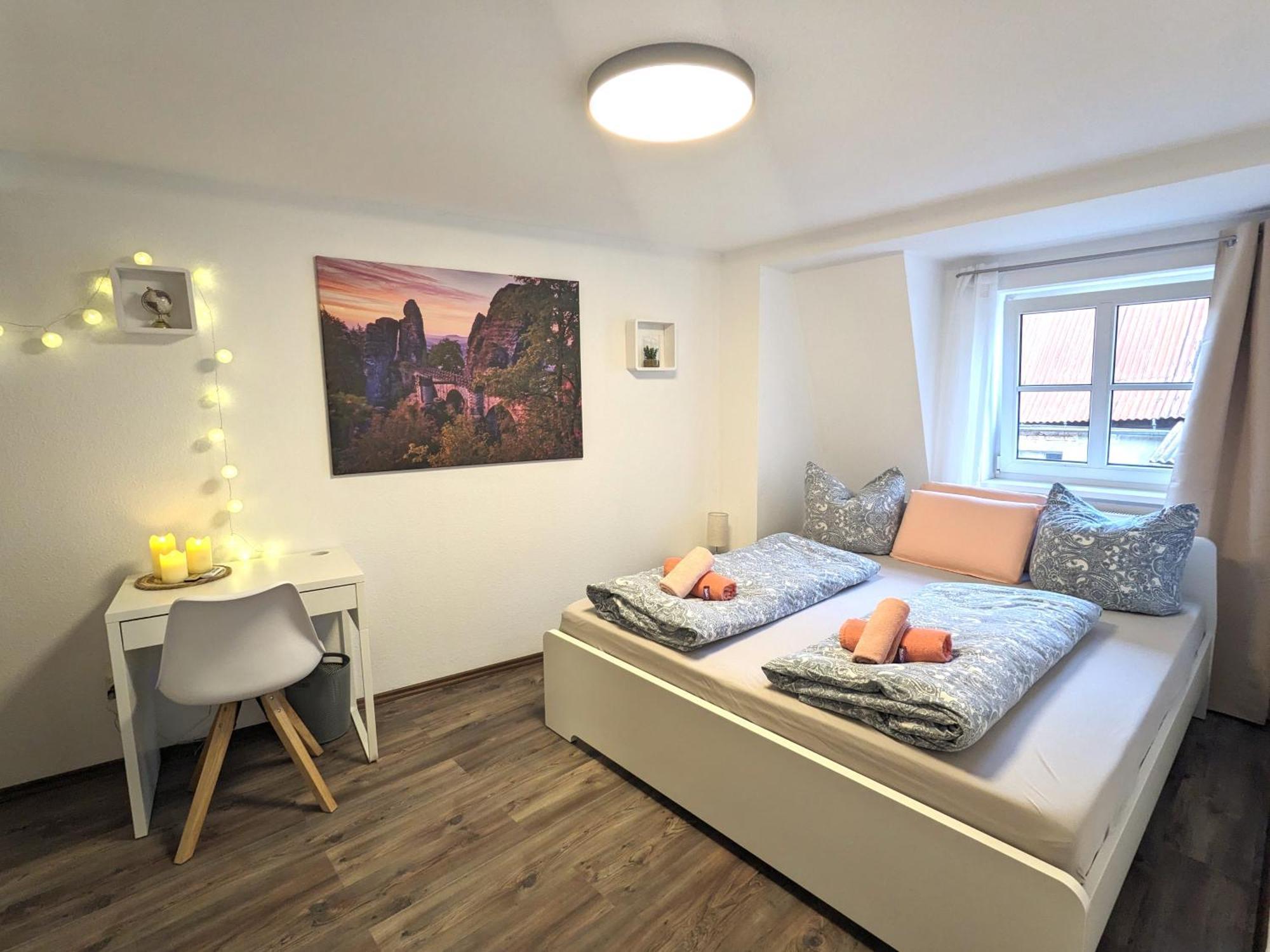 Hw4B - Urlaubsmagie - Zentral Mit Gemeinschaftsgarten, -Pool, -Sauna & Whirlpool Sebnitz Eksteriør bilde