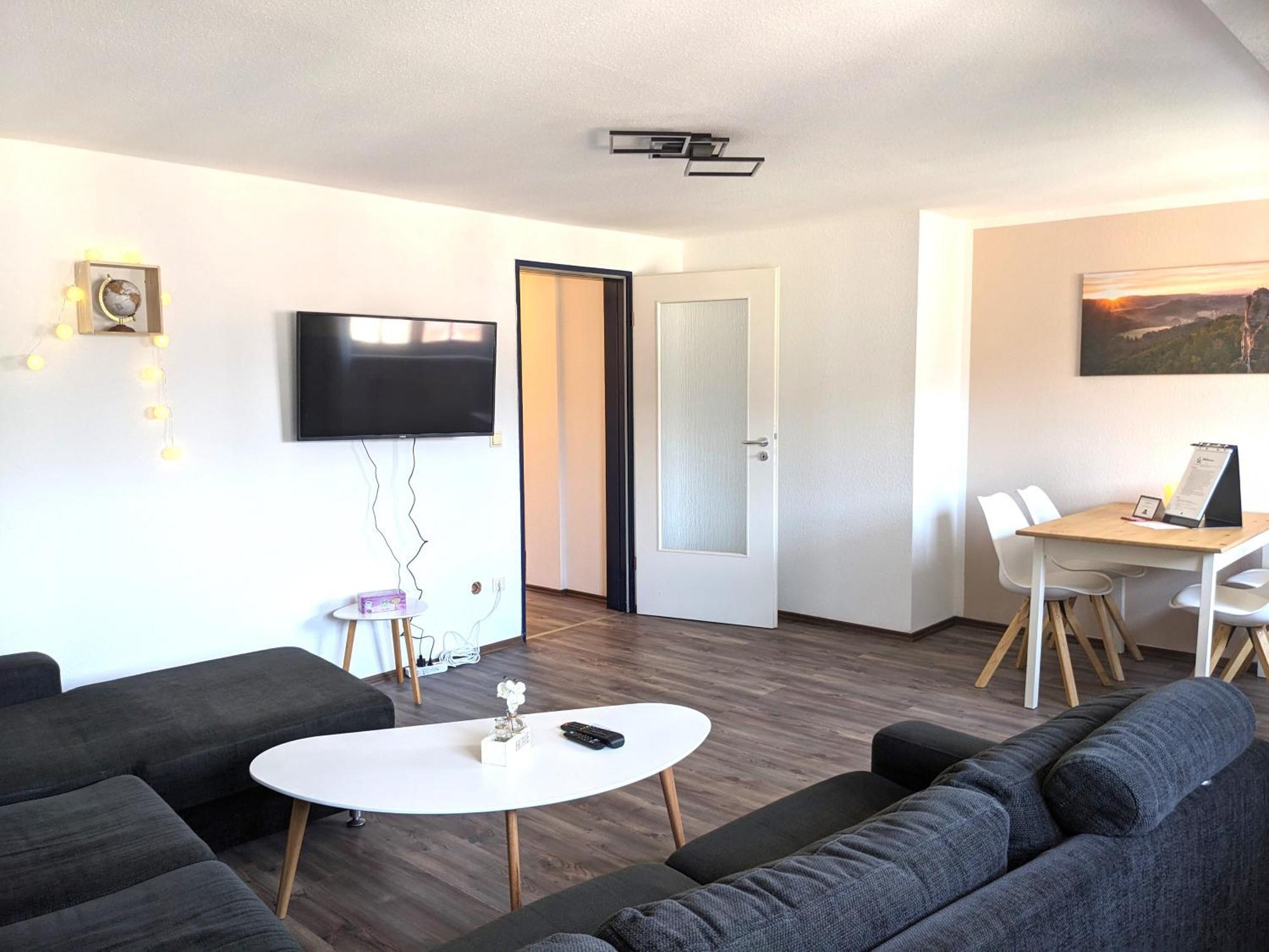 Hw4B - Urlaubsmagie - Zentral Mit Gemeinschaftsgarten, -Pool, -Sauna & Whirlpool Sebnitz Eksteriør bilde